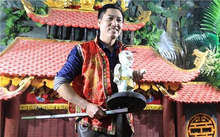 Nghệ sĩ Phan Thanh Liêm mang múa rối nước đến Hàn Quốc