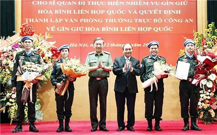Chủ tịch nước Nguyễn Xuân Phúc: Chung sức đóng góp hiệu quả duy trì hòa bình, ổn định trên thế giới