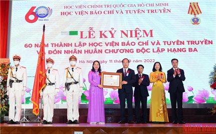 Học viện Báo chí và Tuyên truyền kỷ niệm 60 năm thành lập