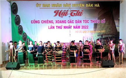 Huyện Đăk Hà (Kon Tum): Tổ chức Hội thi cồng chiêng - xoang các DTTS lần thứ nhất