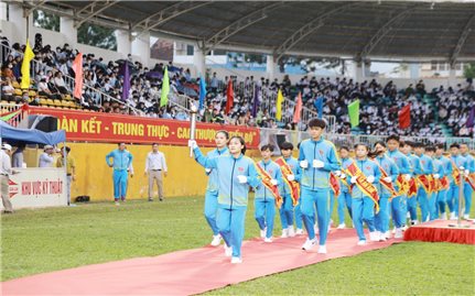 Gia Lai: Long trọng khai mạc Đại hội Thể dục thể thao tỉnh lần thứ IX năm 2022