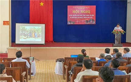 Khánh Hòa: Tuyên truyền giảm thiểu tình trạng tảo hôn và hôn nhân cận huyết thống