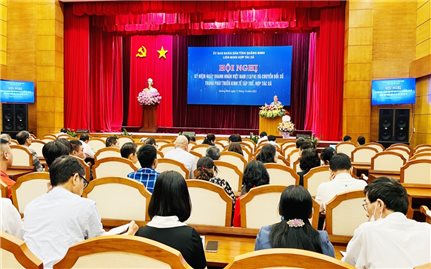 Quảng Ninh: Hội nghị chuyển đổi số trong phát triển kinh tế tập thể, hợp tác xã