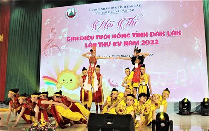 Đắk Lắk: Khai mạc Hội thi Giai điệu tuổi hồng năm 2022