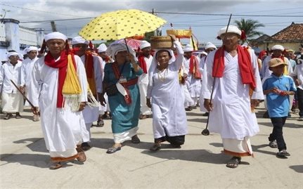 Đồng bào Chăm ở Ninh Thuận rộn ràng đón Lễ hội Katê 2022