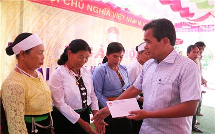 Huyện Chư Prông (Gia Lai): Tổ chức Ngày hội Đại đoàn kết toàn dân tộc thôn Hòa Bình