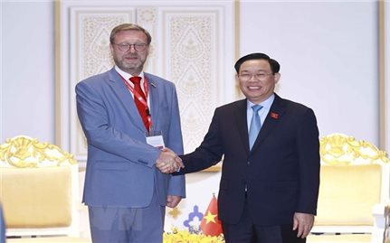 Chủ tịch Quốc hội khẳng định Việt Nam coi trọng quan hệ với Nga
