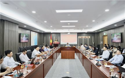 Ủy ban Dân tộc: Tổ chức điểm cầu tham dự Hội nghị quán triệt và triển khai thực hiện Nghị quyết của Bộ Chính về phát triển vùng Bắc Trung Bộ và Duyên hải Trung Bộ