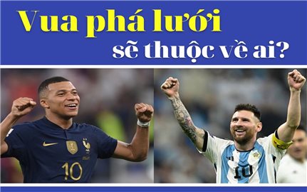 Danh hiệu Vua phá lưới World Cup 2022 sẽ thuộc về Messi hay Mbappe?