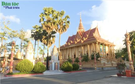 Xiên Cán - Ngôi chùa Khmer đẹp ở miền Tây Nam bộ