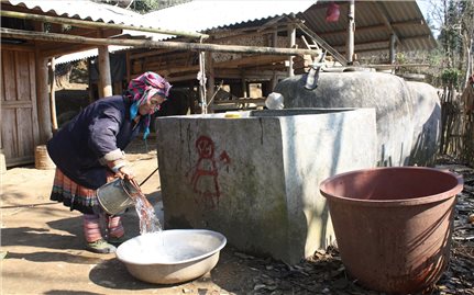 Lào Cai điều chỉnh mức giá nước sạch sinh hoạt khu vực nông thôn
