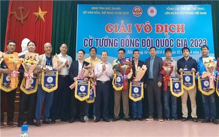 Khai mạc Giải Vô địch cờ tướng đồng đội quốc gia năm 2023