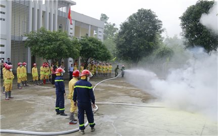 Lào Cai: Thành lập Đội phòng cháy chữa cháy chuyên ngành tại các khu công nghiệp