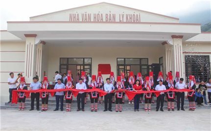 Quảng Ninh: Khánh thành Nhà văn hóa bản vùng cao Lý Khoái