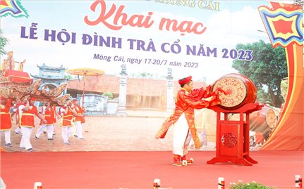 Lễ hội đình Trà Cổ mang đậm bản sắc văn hóa dân tộc nơi vùng biên Tổ quốc