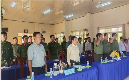 Lớp đào tạo kỹ năng tiếng Khmer cho cán bộ, chiến sĩ công an tỉnh Đồng Tháp