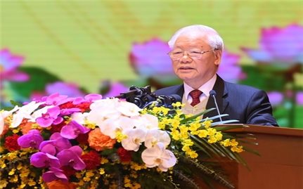 Toàn văn bài phát biểu của Tổng Bí thư Nguyễn Phú Trọng tại Lễ kỷ niệm 75 năm CAND học tập, thực hiện Sáu điều Bác Hồ dạy