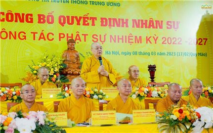 Ra mắt Ban Thông tin Truyền thông Giáo hội Phật giáo Việt Nam nhiệm kỳ X