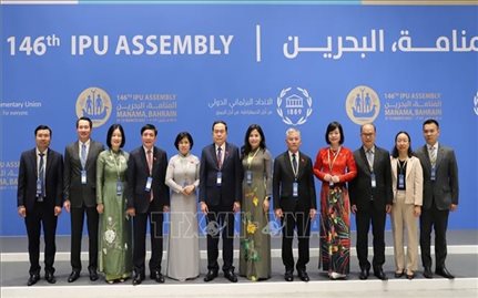 Đoàn đại biểu Quốc hội Việt Nam tham dự Đại hội đồng IPU-146
