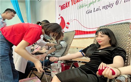 Gia Lai hưởng ứng 