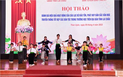 Lai Châu: Hoạt động CLB trong các trường phổ thông góp phần lan tỏa giá trị văn hóa truyền thống