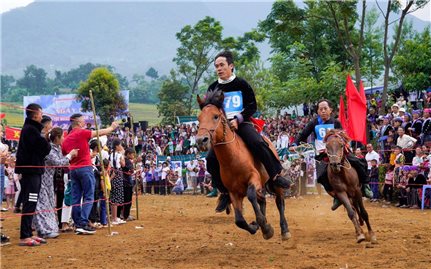 Đặc sắc lễ hội đua ngựa trên rẻo cao Tả Lèng