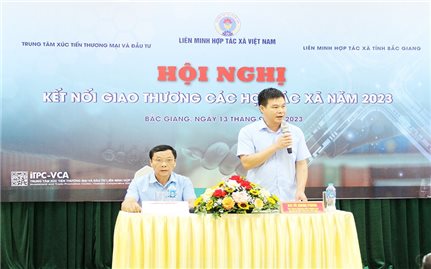 Bắc Giang: Hội nghị kết nối giao thương các Hợp tác xã năm 2023