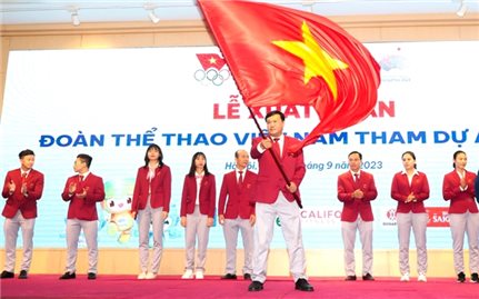 Đoàn thể thao Việt Nam xuất quân dự ASIAD 19, phấn đấu giành 2 - 5 Huy chương Vàng