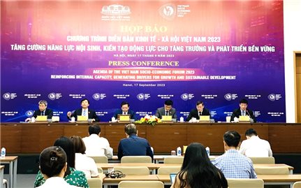 Diễn đàn Kinh tế - Xã hội Việt Nam năm 2023 sẽ diễn ra vào ngày 19/9