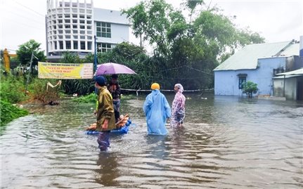 Quảng Nam: Nhiều nơi ngập nước khiến đời sống và sản xuất của người dân gặp khó khăn