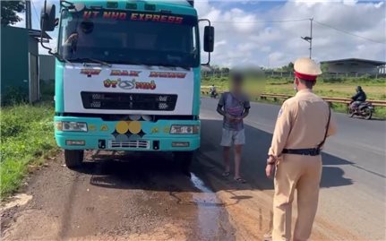 Đắk Nông: Phát hiện nhiều lái xe dương tính với ma túy đá