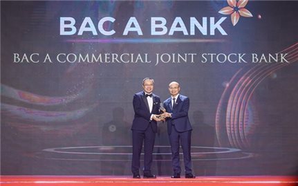 BAC A BANK giành giải “Doanh nghiệp xuất sắc châu Á 2023”