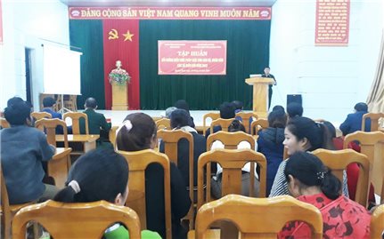 Quảng Bình: Tập huấn bồi dưỡng kiến thức pháp luật cho cán bộ, đồng bào DTTS các xã biên giới năm 2023