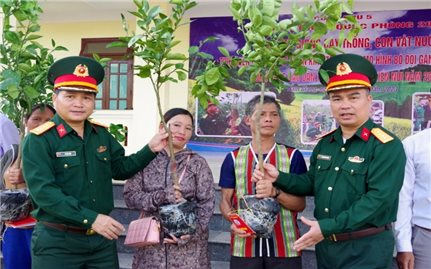 Đoàn Kinh tế-Quốc chống 207 tương hỗ đồng bào vùng biên tỉnh Quảng Nam