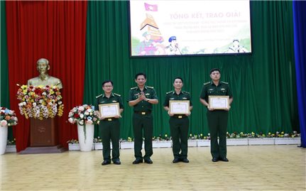 Trao giải Cuộc thi viết với Chủ đề “Công tác thông tin đối ngoại, tuyên truyền biển, đảo và biên giới trên đất liền tỉnh Kiên Giang năm 2023