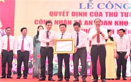 Kiên Giang: Công bố Quyết định của Thủ tướng Chính phủ công nhận xã An toàn khu, vùng An toàn khu