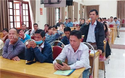 Định Hóa (Thái Nguyên): Gần 1000 cán bộ tham gia lớp tập huấn Nâng cao năng lực cán bộ làm công tác giảm nghèo