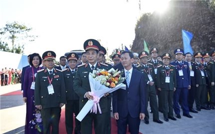 Lần đầu tiên tại Việt Nam diễn ra sự kiện Giao lưu hữu nghị Quốc phòng biên giới Việt Nam-Lào-Campuchia
