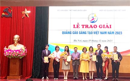 Lễ trao giải “Giải thưởng Quảng cáo sáng tạo Việt Nam năm 2023