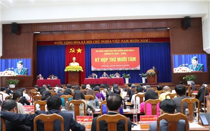 Phó Chủ tịch Quốc hội Nguyễn Đức Hải tham dự kỳ họp HĐND tỉnh Quảng Nam