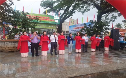 Hoài Ân (Bình Định): Khánh thành Trung tâm trưng bày, giới thiệu sản phẩm nông nghiệp chủ lực