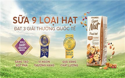 Bộ sưu tập giải thưởng quốc tế “khủng” của sản phẩm mới ra mắt nhà Vinamilk – sữa hạt Super Nut