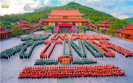 Khóa tu mùa Hè nơi cửa Phật: Phát huy giá trị tốt đẹp, tích cực của đạo Phật trong văn hóa Việt Nam