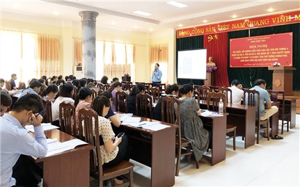 Ban Dân tộc tỉnh Cao Bằng tổ chức tập huấn, bồi dưỡng kiến thức công tác dân tộc