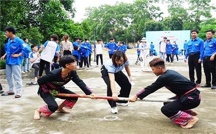 Thái Nguyên: Sôi nổi Ngày hội thanh niên dân tộc, tôn giáo