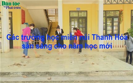 Các trường học miền núi Thanh Hóa sẵn sàng cho năm học mới