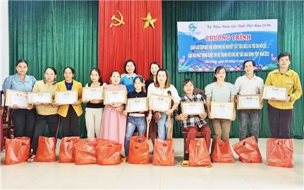 Gia Lai: Gặp mặt hội viên phụ nữ khuyết tật tiêu biểu và trẻ em mồ côi huyện Chư Prông