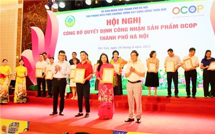 Hà Nội dẫn đầu cả nước về phát triển Chương trình OCOP