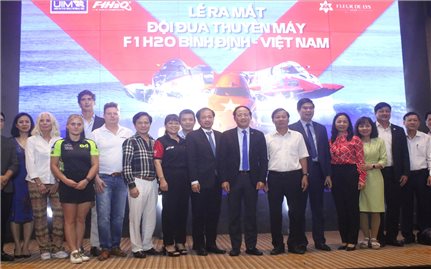 Bình Định: Ra mắt Đội đua thuyền máy F1H20