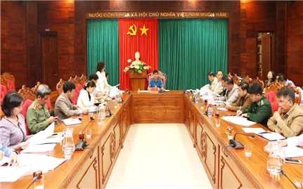 Đắk Lắk: Ban Chỉ đạo Đại hội đại biểu các DTTS lần thứ IV họp thống nhất các nội dung chuẩn bị Đại hội